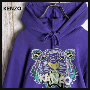 Popular design Kenzo ☆ Hoodie with Tiger embroidered logo instant sell-out model - Picture 1 of 12
