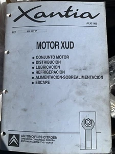 Manual De Reparación Motor XUD CITROEN XANTIA - Imagen 1 de 1