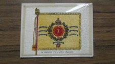 Regimental Colours Silk Morris 1916 1st Battalion Cheshire Regiment 