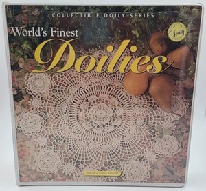 Centrini più belli del mondo modelli da cucire all'uncinetto e altro raccoglitore vintage da collezione - Foto 1 di 19