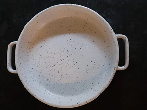 Nice  Dolly Parton 1.79 qt. Stoneware Speckled Pie Dish 9 1/2"  Clean No issues - Picture 1 of 5