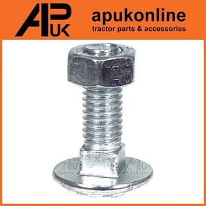 Dash Panel Metric Carriage Bolt & Nut M8 x 25mm Massey Ferguson Landini Tractor - Picture 1 of 5