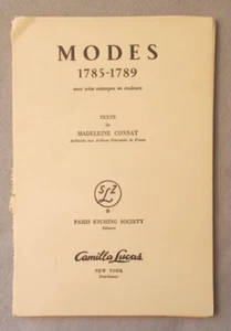 Modes 1785-1789 16 COLOR FASHION PLATES Avex Seize Estampes Couleurs FRENCH - Imagen 1 de 5