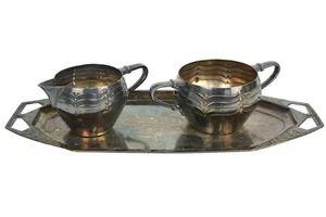 Altes WMF Straußenmarke, Teeservice, versilbert - Bild 1 von 4