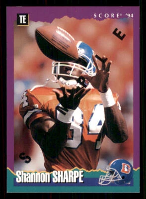 1994 Score #50 Shannon Sharpe - Image 1 of 2