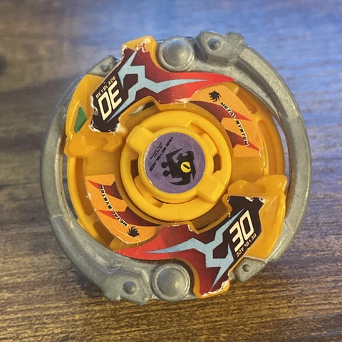 Dark Effigy MS Death Gargoyle + stickers Beyblade HASBRO OLD Sea Drake G Effigy Cover