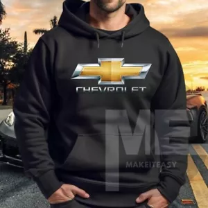 Sudadera con capucha logotipo Chevrolet Chevy regalo para ventilador - Imagen 1 de 4