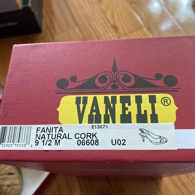 vaneli zapatos mujer 9,5 M Foto 1 de 4