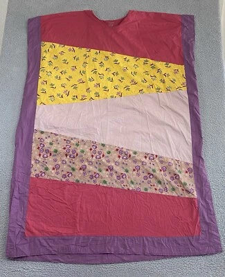 Винтажный J. PETERMAN Кафтан Карманы Негабаритный Фестиваль Прибрежный Коттеджкор В ОТЛИЧНОМ СОСТОЯНИИ - Изображение 1 из 4