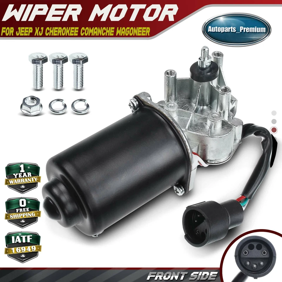 Motor limpiaparabrisas delantero para Jeep XJ Cherokee 1984-1990 Comanche Wagoneer  Foto 1 de 4