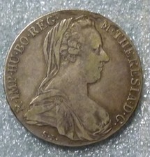 1780 AUSTRIA - THALER - MARIA THERESA - SILVER CROWN - ORIGINAL? - RARE BEAUTY