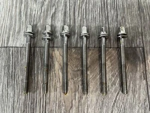 Sonor Trommelspannstäbe 65 mm Schrauben Tom Hardware x6 #TE011 - Bild 1 von 4