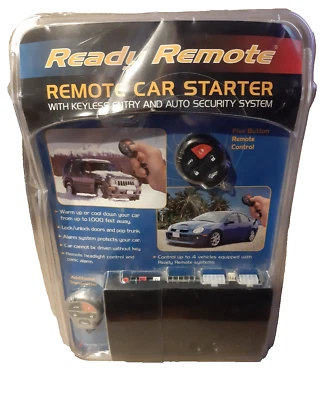DesignTech Ready Remote Deluxe Remote Car Starter Model 23927 NEW - Image 1 of 4