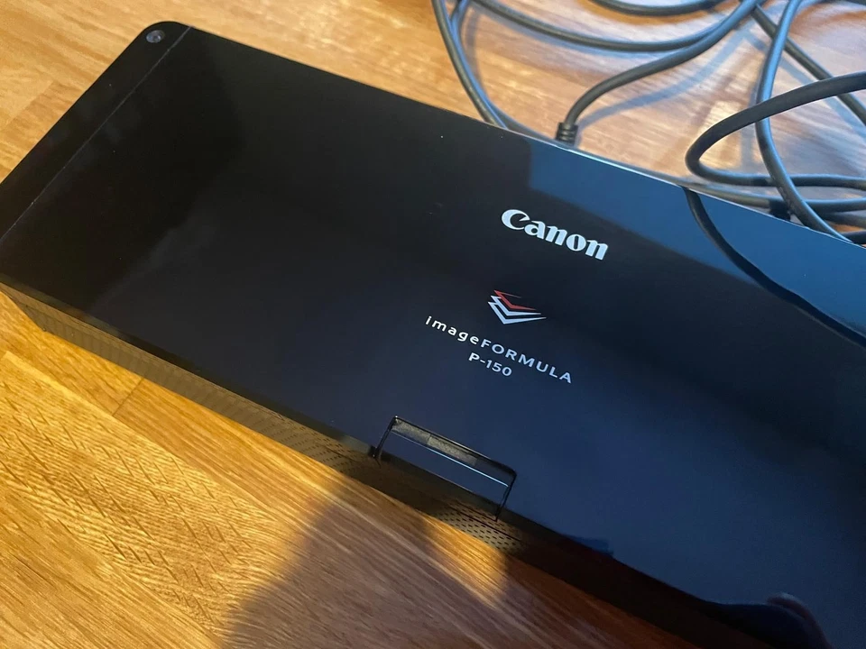 Canon imageFORMULA P-150 Smal Portable Scanner Double-Sided Scanning USB Powered - Image 1 of 4