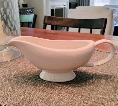 Le Creuset Gravy Boat Branco 460ml Novo Sem Caixa - Imagem 1 de 4