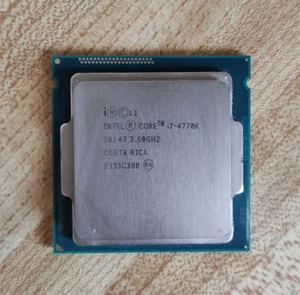 Intel Core i7-4770K CPU Haswell 1150 3.90 GHz Unlocked Never Overclocked Working - Picture 1 of 2