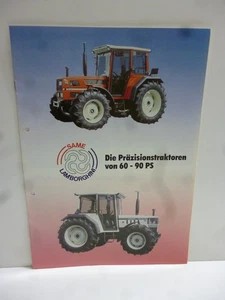 SAME LAMBORGHINI Präzisionstraktoren 60-90 PS Orig.Schlepper Prospekt 8 Seiten - Bild 1 von 1