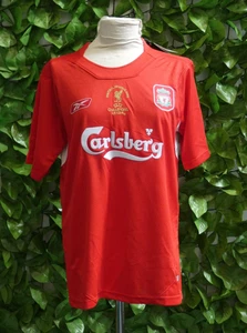 Reebok LIVERPOOL FC 2005 Istanbul Final Shirt UK Size S 42/44 NEW BNWT - Picture 1 of 5