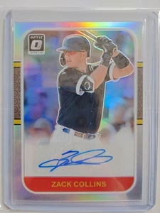 2021 Donruss Optic Retro Zack Collins Silver Prizm RC Auto - Picture 1 of 2