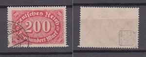 Deutsches Reich, Nr. 248 b, gestempelt, geprüft Weinbuch und Infla - Bild 1 von 1