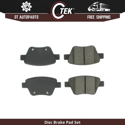 Para Volkswagen Bora 2005-2010 | Pastillas de freno de disco traseras centradas | Semimetálicas Foto 1 de 3