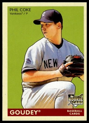 2009 Upper Deck Goudey Phil Coke #133 - Image 1 of 2