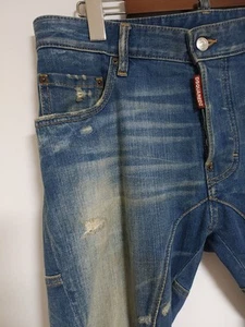 Dsquared2 Tidy Biker Jeans Men 46 S74LB0675 127496433 - Picture 1 of 6