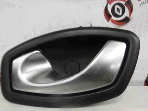 Renault Clio MK4 2013-2019 Passenger NSF Front Interior Door Handle Silver - Picture 1 of 2