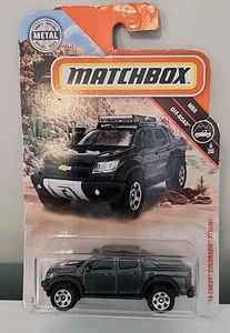 Chevy Colorado Xtreme 67/100 2018 Matchbox '16 gris MBX todo terreno 6/20 nuevo en caja leer - Imagen 1 de 8