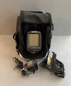 Unidad principal Humminbird PiranaMax Pmax 150, sensor, adaptador de CA, cables, ¡el estuche funciona! - Imagen 1 de 6