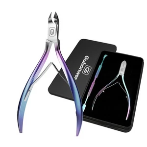 Cuticle Trimmer 3/4 Jaw Extremely Sharp Cuticle Nippers Scissors Stainless St... - Picture 1 of 7