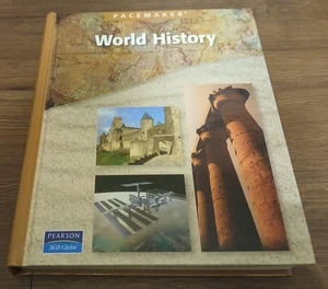 Pacemaker World History by Pearson AGS Globe (2008, Hardcover) - Foto 1 di 5
