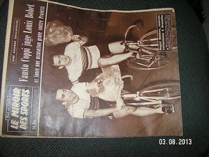 Le Miroir des Sports n°726 Coppi Bobet Coltelloni-Alexandre Ujlaki Mimoun - Picture 1 of 1