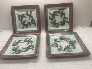 2003 Gail Pittman/Signed/Limited Edition/Set Of 4/ 8” Salad Plates - Picture 1 of 11