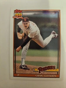 1991 TOPPS CRAIG LEFFERTS #448 NM - Picture 1 of 1