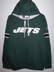 NUEVO CON ETIQUETAS Sudadera con capucha oficial de los New York Jets de la NFL verde con capucha - Imagen 1 de 9