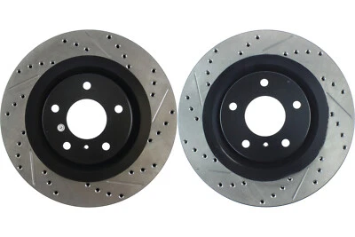 Par delantero de rotor de freno de disco Stoptech para Infiniti QX70 2015-2018 (44963) Foto 1 de 4