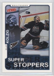 2001-02 Upper Deck Victory Olaf Kolzig #349