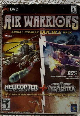 📀 Air Warriors , Aerial Combat Double Pack (PC) NEW - Image 1 of 2