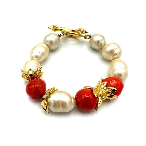 Bracciale Perline Vetro Fendi anni '80 '90 FENDI