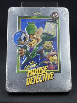 The Great Mouse Detective DVD in COLLECTIBLE TIN ~ Disney ~ NEW ~ FACTORY SEALED - Image 1 of 2