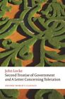 SECOND TREATISE OF GOVERNMENT AND A LETTER CONCERNING TOLERATION FC LOCKE JOHN