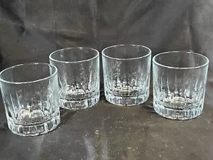 4 Vintage Crisa Klarglas Lowball Whiskey Rocks Double Old Fashioned 5602 - Bild 1 von 14