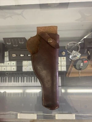 Vintage Red Head Leather Holster 4 1/2 Brown Nice!!! - Image 1 of 4