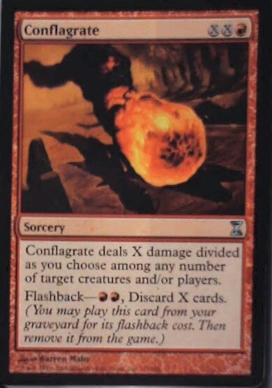 Conflagrate - Time Spiral: #151, Magic: The Gathering Mp R37 - Image 1 of 1