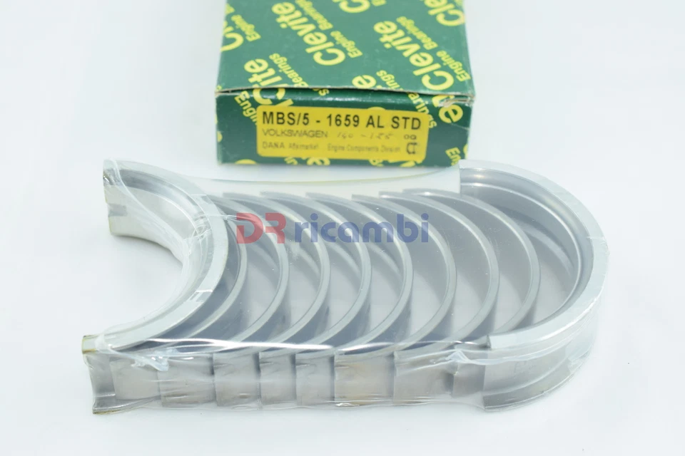 SERIE BRONZINE BANCO AUDI 100 80 A4 VW GOLF I II PASSAT CLEVITE MBS/51659AL STD Foto 1 de 4