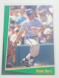 GEORGE BRETT 1993 Score Select #78.  ROYALS