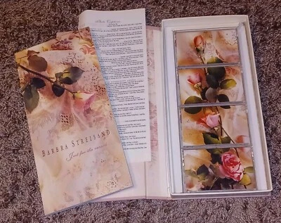 Vtg BARBRA STREISAND: Just for the Record 4-Cassette Collector's Box Set + Book - Image 1 of 3