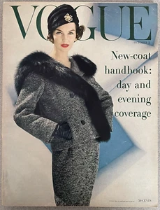 Vogue: Classic Vintage Magazine October 1, 1956 - Picture 1 of 7