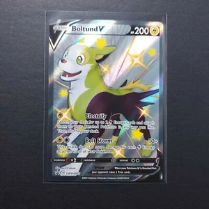 Boltund V - SWSH085 - Shining Fates Full Art Shiny Black Star Promo - NM - Picture 1 of 2